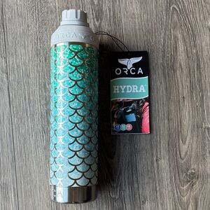 Orca Hydra 22oz Green & Blue Mermaid Thermos